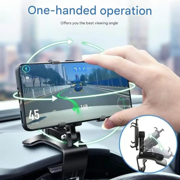 360 Degree Rotating Car Dashboard Phone Holder