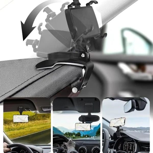 360 Degree Rotating Car Dashboard Phone Holder