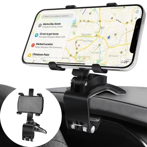 360 Degree Rotating Car Dashboard Phone Holder